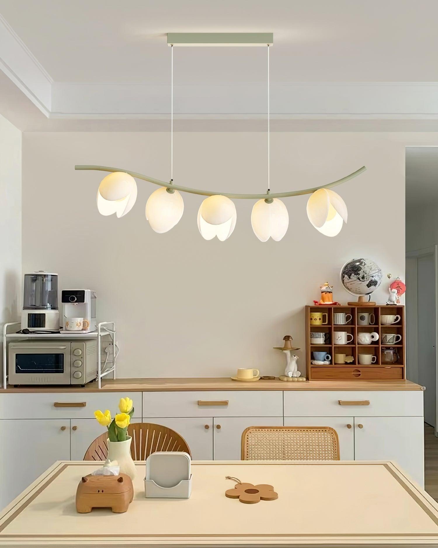 Pistachio Elegance Nordic Art Pendant Lamp - Letslighting