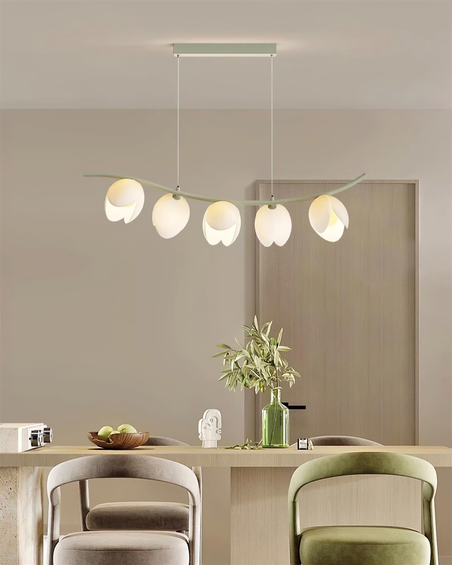 Pistachio Elegance Nordic Art Pendant Lamp - Letslighting