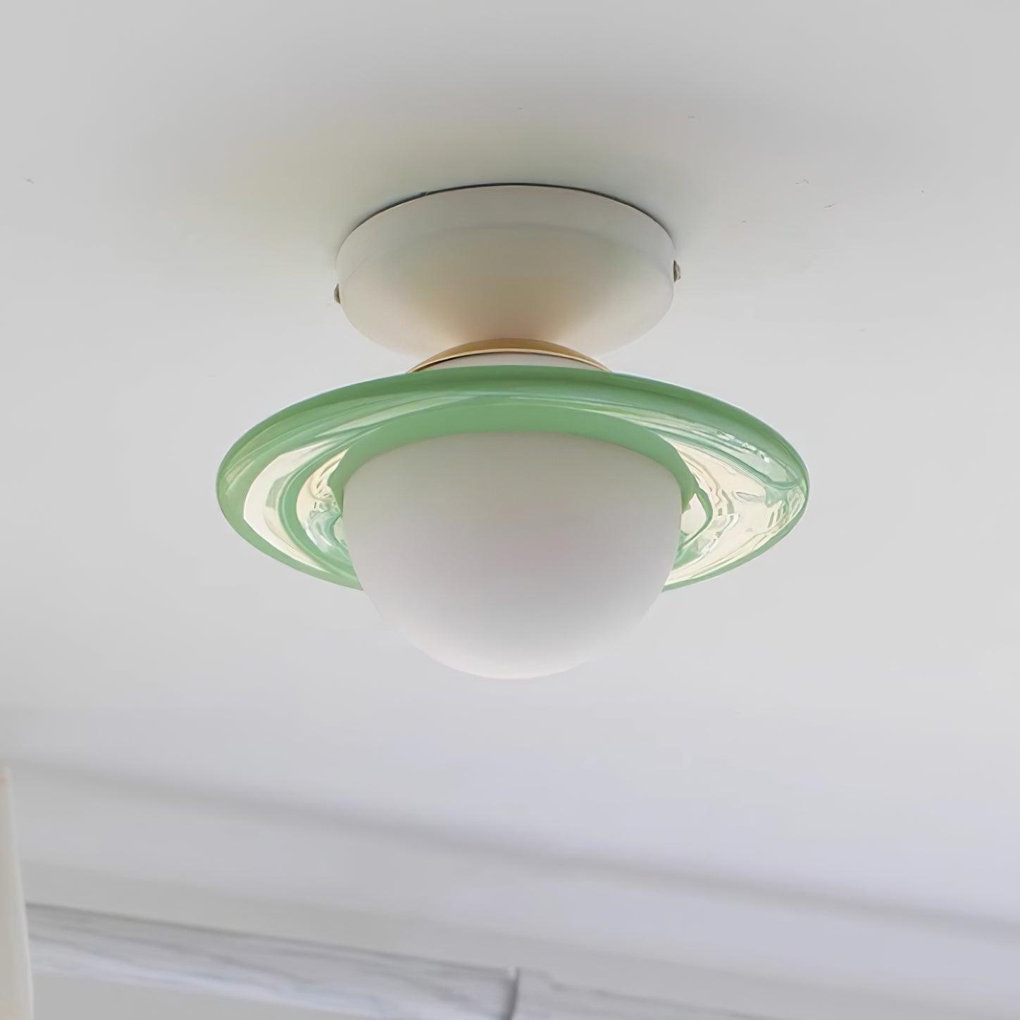 Ceiling Light Playful Planet Shape Soft Glow Whimsical Modern - Letslighting