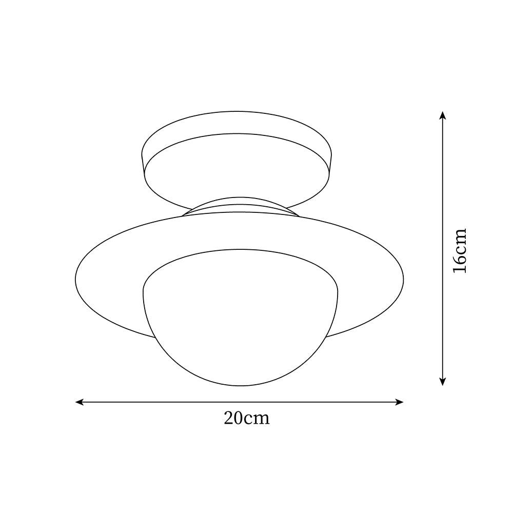 Ceiling Light Playful Planet Shape Soft Glow Whimsical Modern - Letslighting