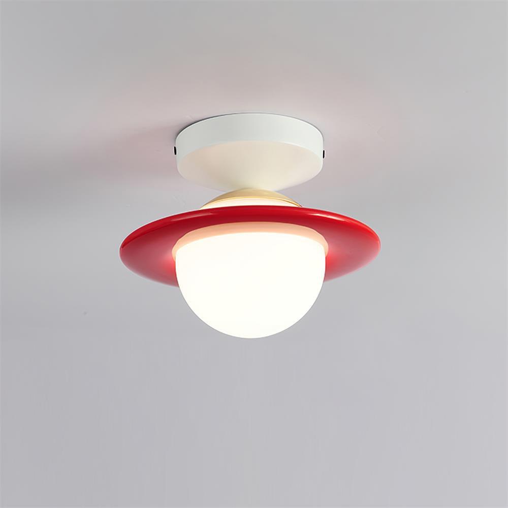 Ceiling Light Playful Planet Shape Soft Glow Whimsical Modern - Letslighting