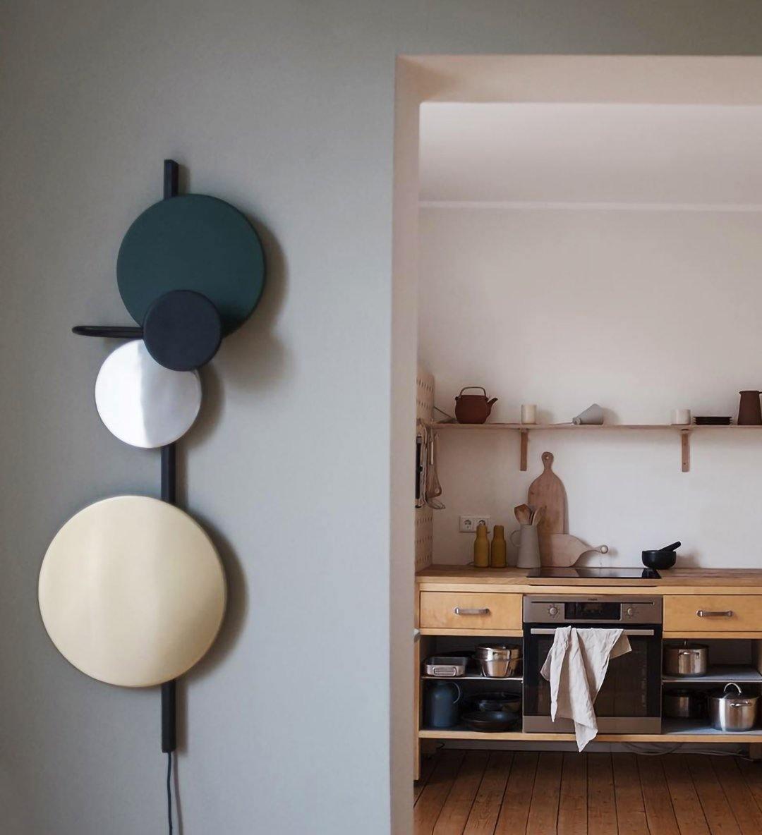 Lustra Wall Lamp Magnetic Discs Artistic - Letslighting