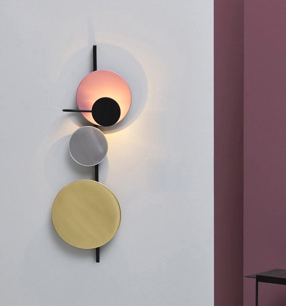 Lustra Wall Lamp Magnetic Discs Artistic - Letslighting