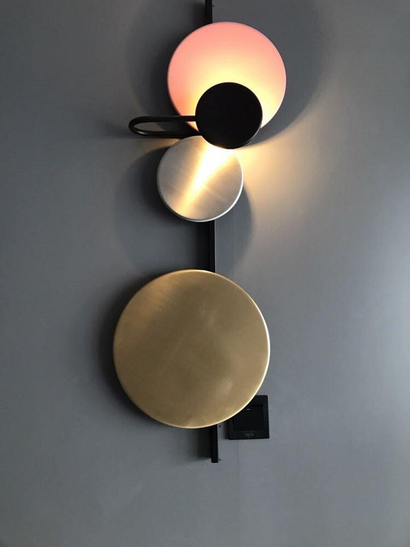 Lustra Wall Lamp Magnetic Discs Artistic - Letslighting