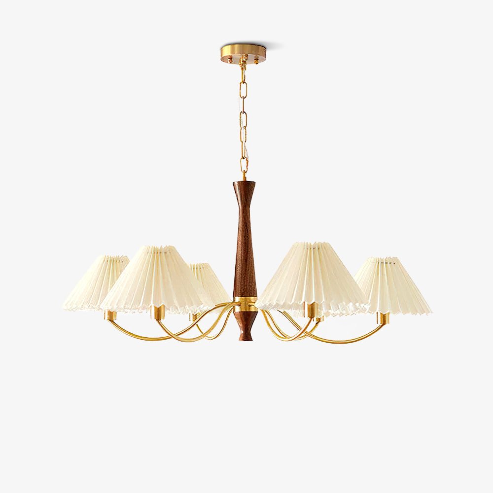 Muto Pleated Chandelier Fabric