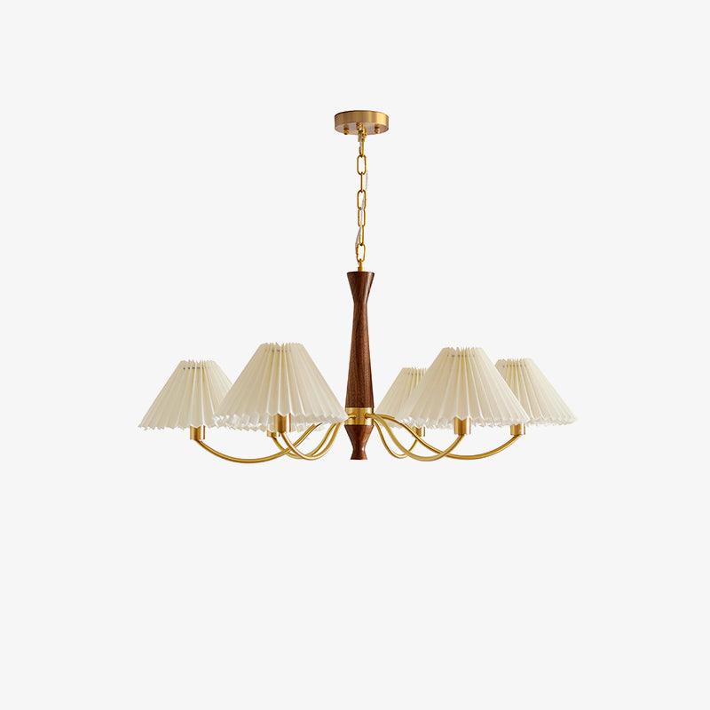 Muto Pleated Chandelier Fabric