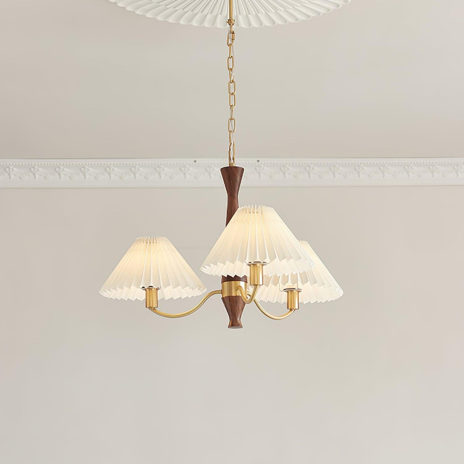 Muto Pleated Chandelier Fabric