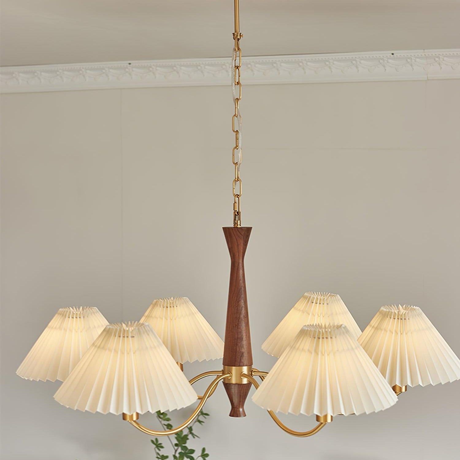 Muto Pleated Chandelier Fabric