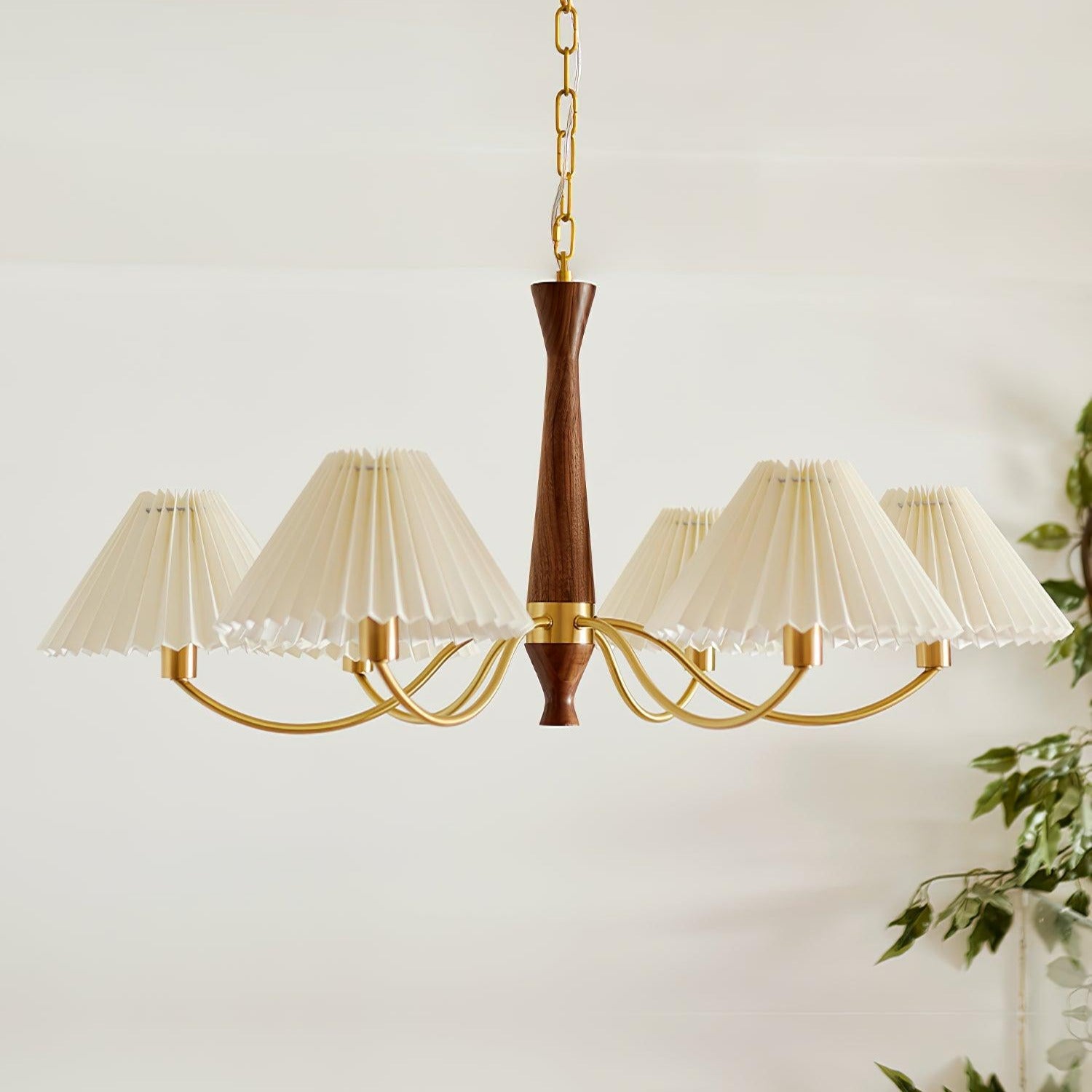 Muto Pleated Chandelier Fabric