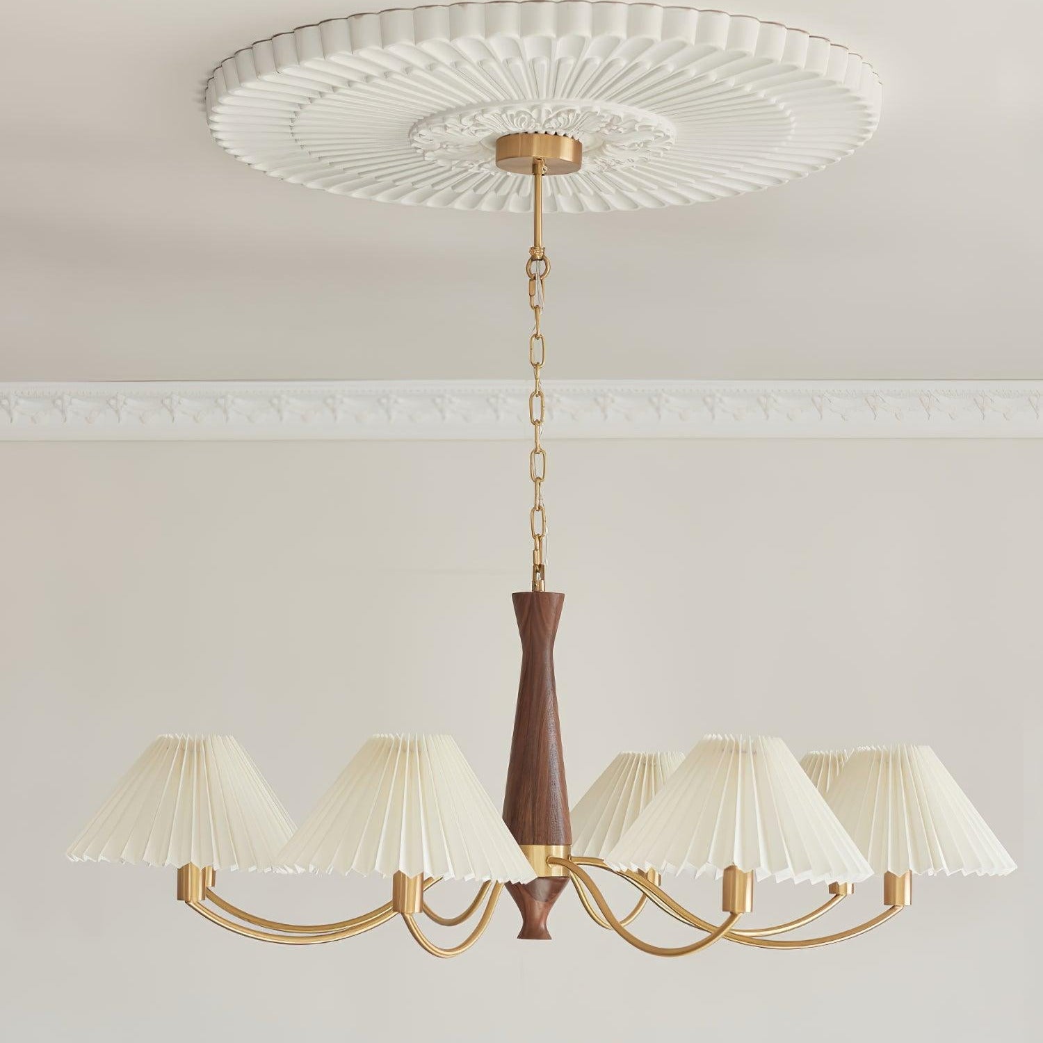 Muto Pleated Chandelier Fabric