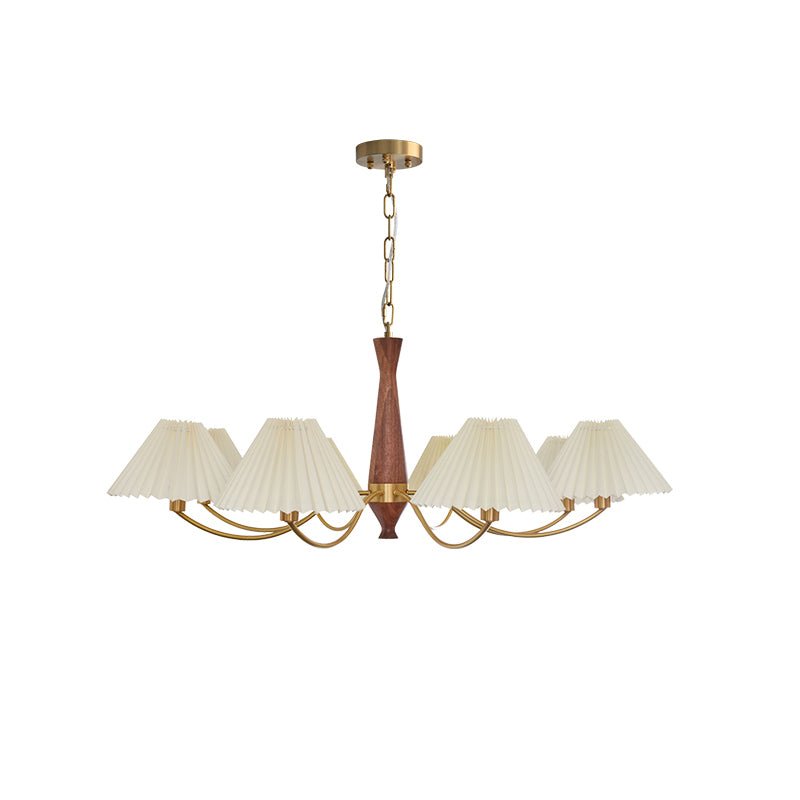 Muto Pleated Chandelier Fabric
