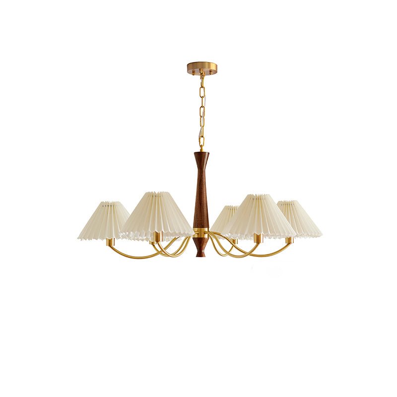 Muto Pleated Chandelier Fabric