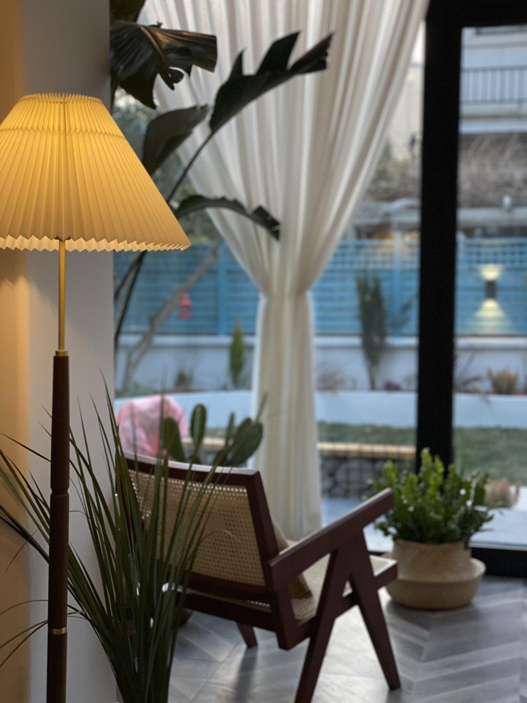 Cary Minimalist Wood Floor Lamp - Letslighting