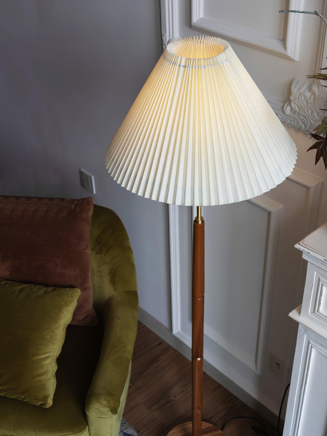 Cary Minimalist Wood Floor Lamp - Letslighting