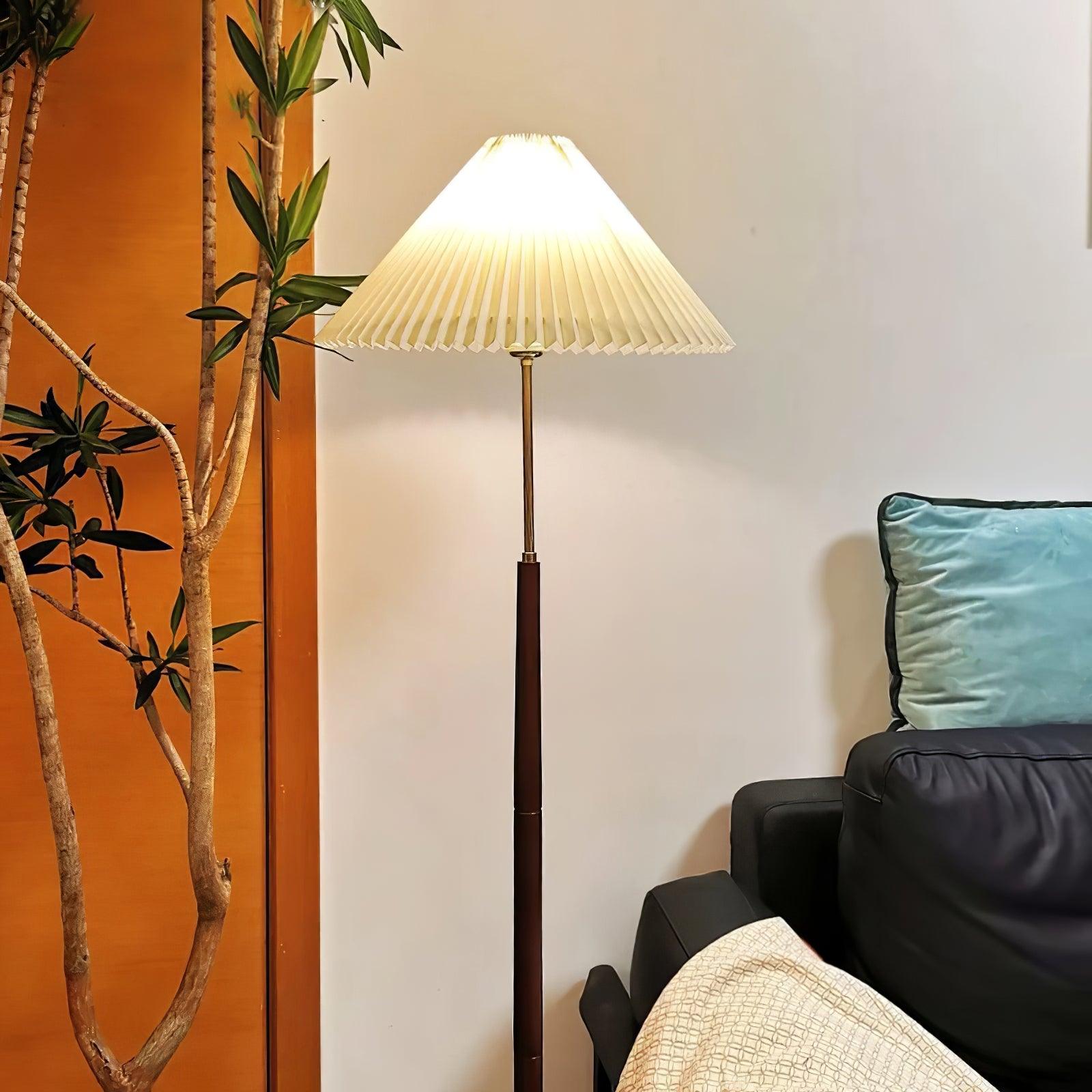 Cary Minimalist Wood Floor Lamp - Letslighting