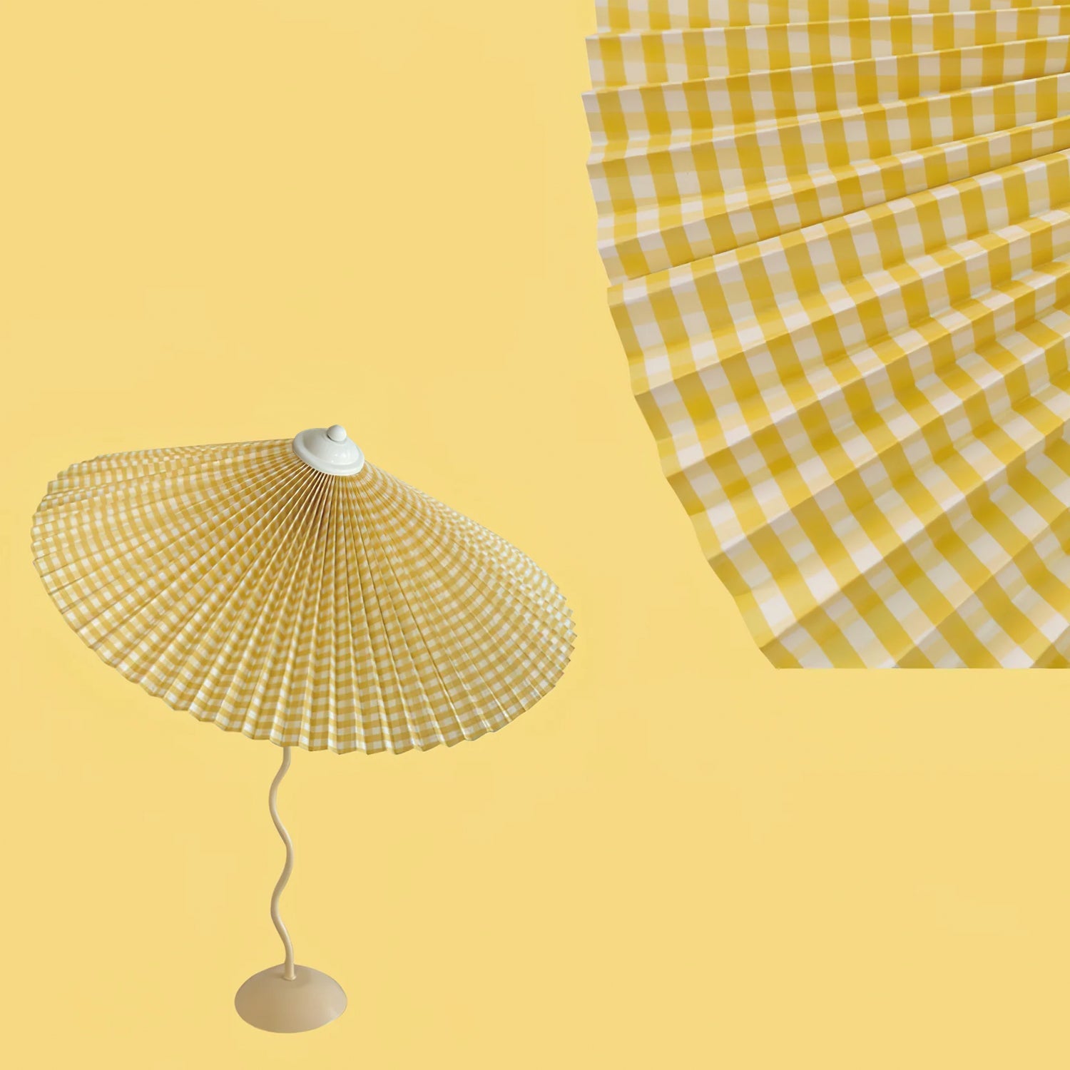 Floran Fabric Artistic Table Lamp - Letslighting