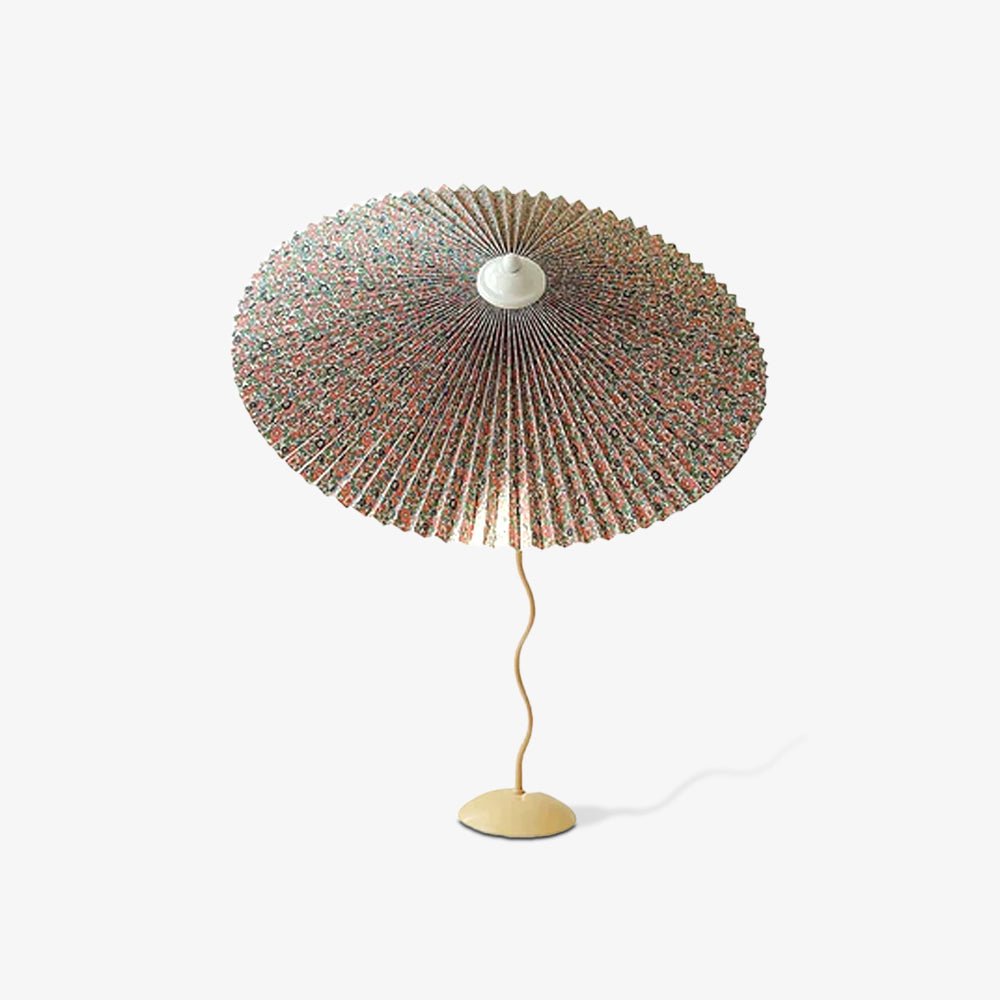 Floran Fabric Artistic Table Lamp - Letslighting