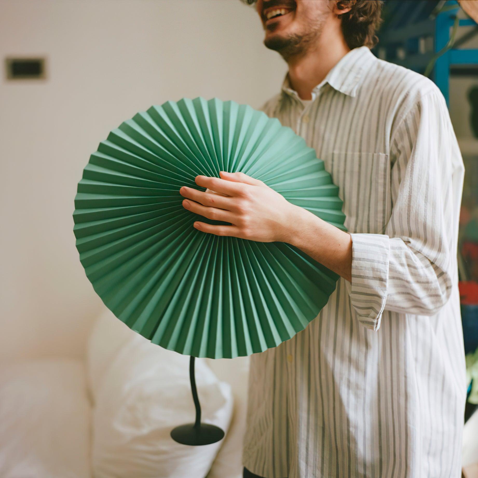 Floran Fabric Artistic Table Lamp - Letslighting