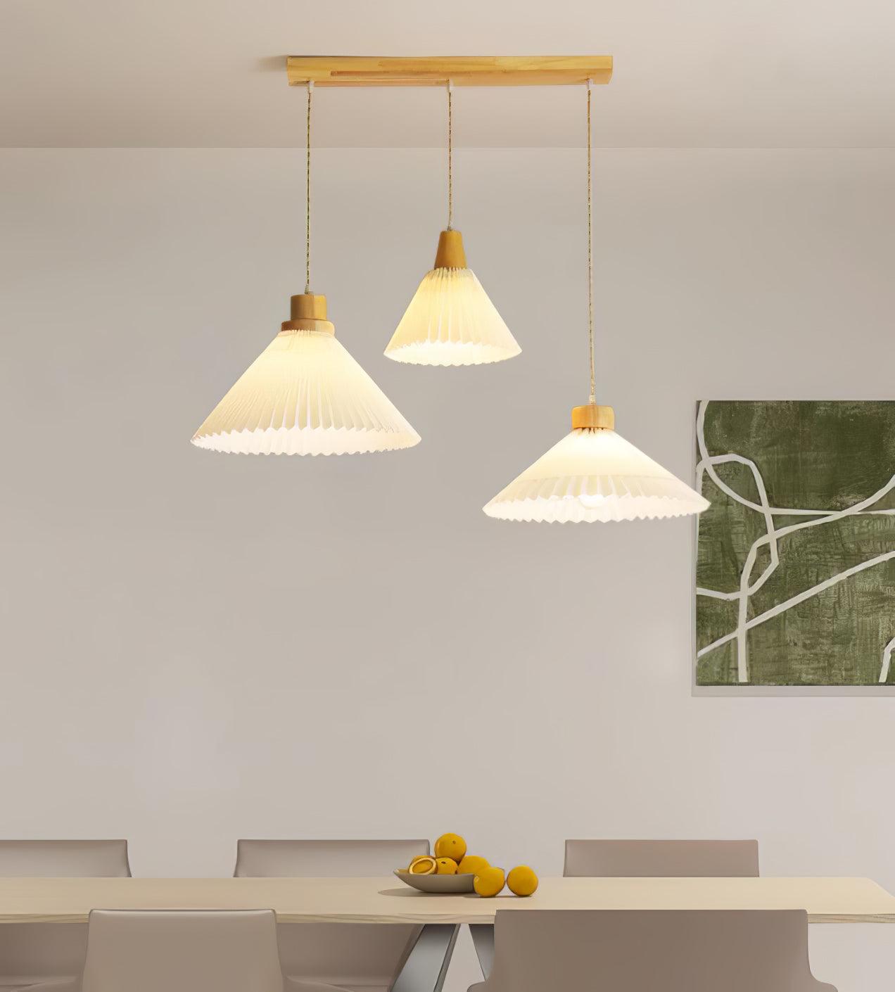 Flora Modern Wood Pendant Light - Letslighting