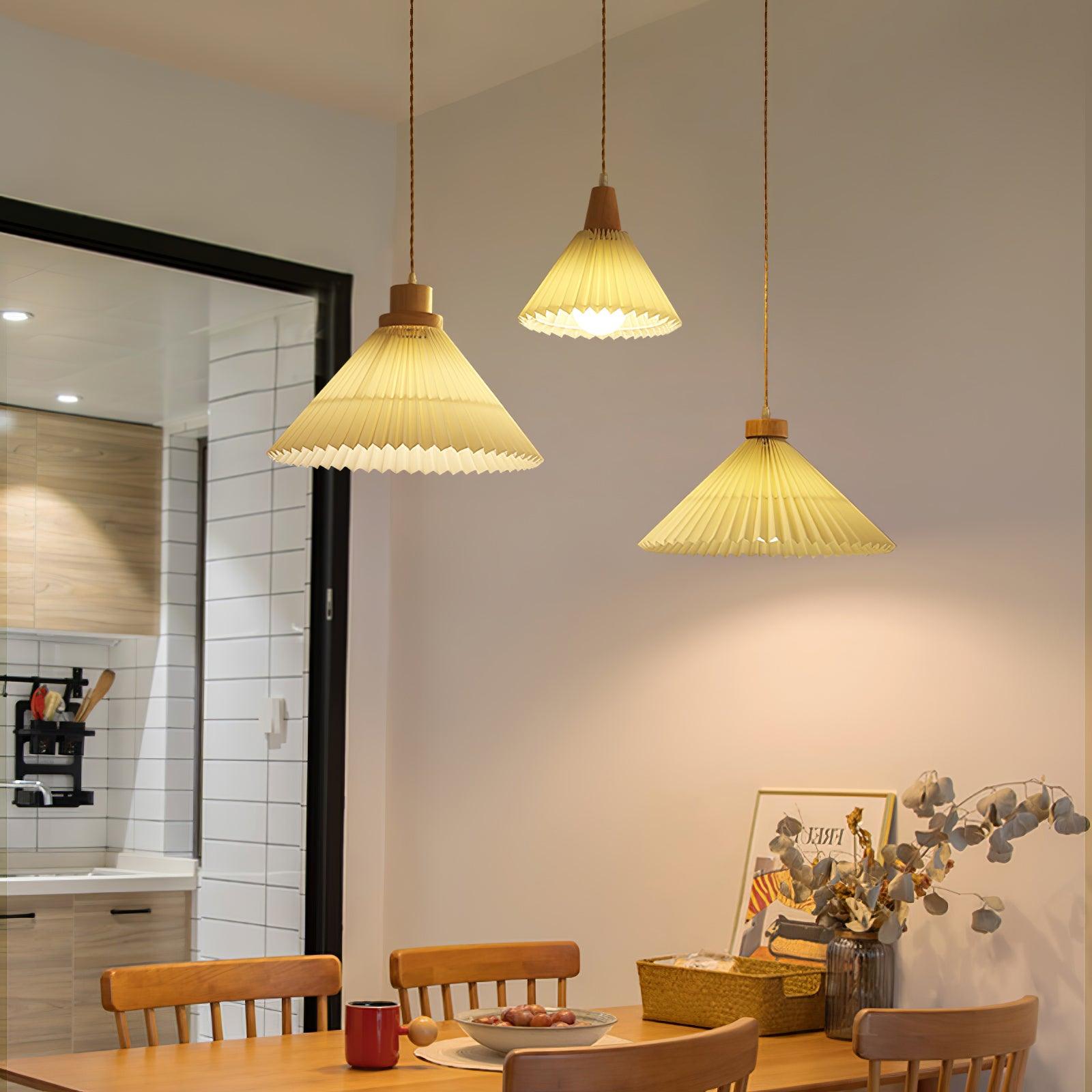 Flora Modern Wood Pendant Light - Letslighting