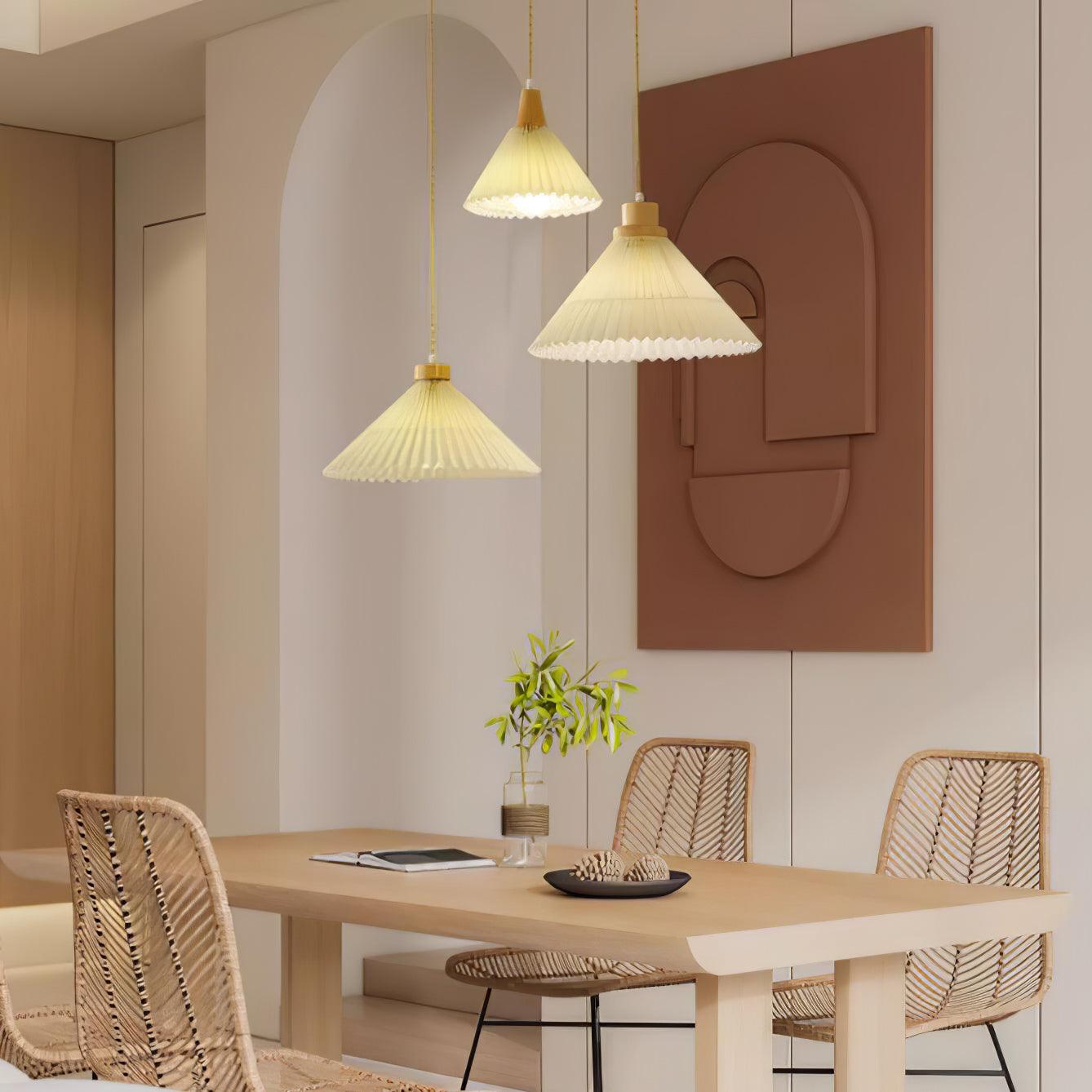 Flora Modern Wood Pendant Light - Letslighting