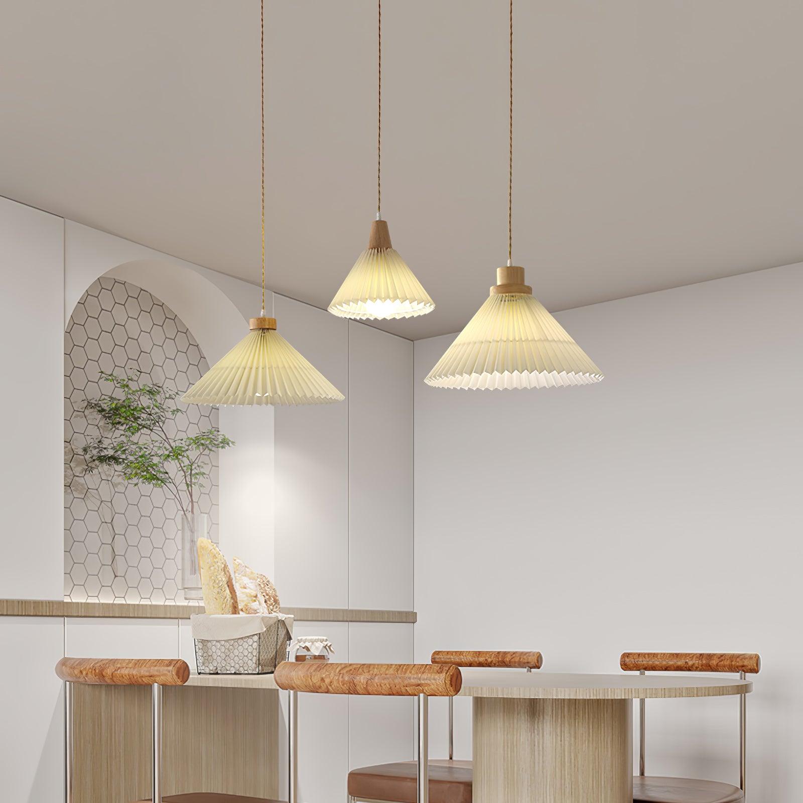 Flora Modern Wood Pendant Light - Letslighting