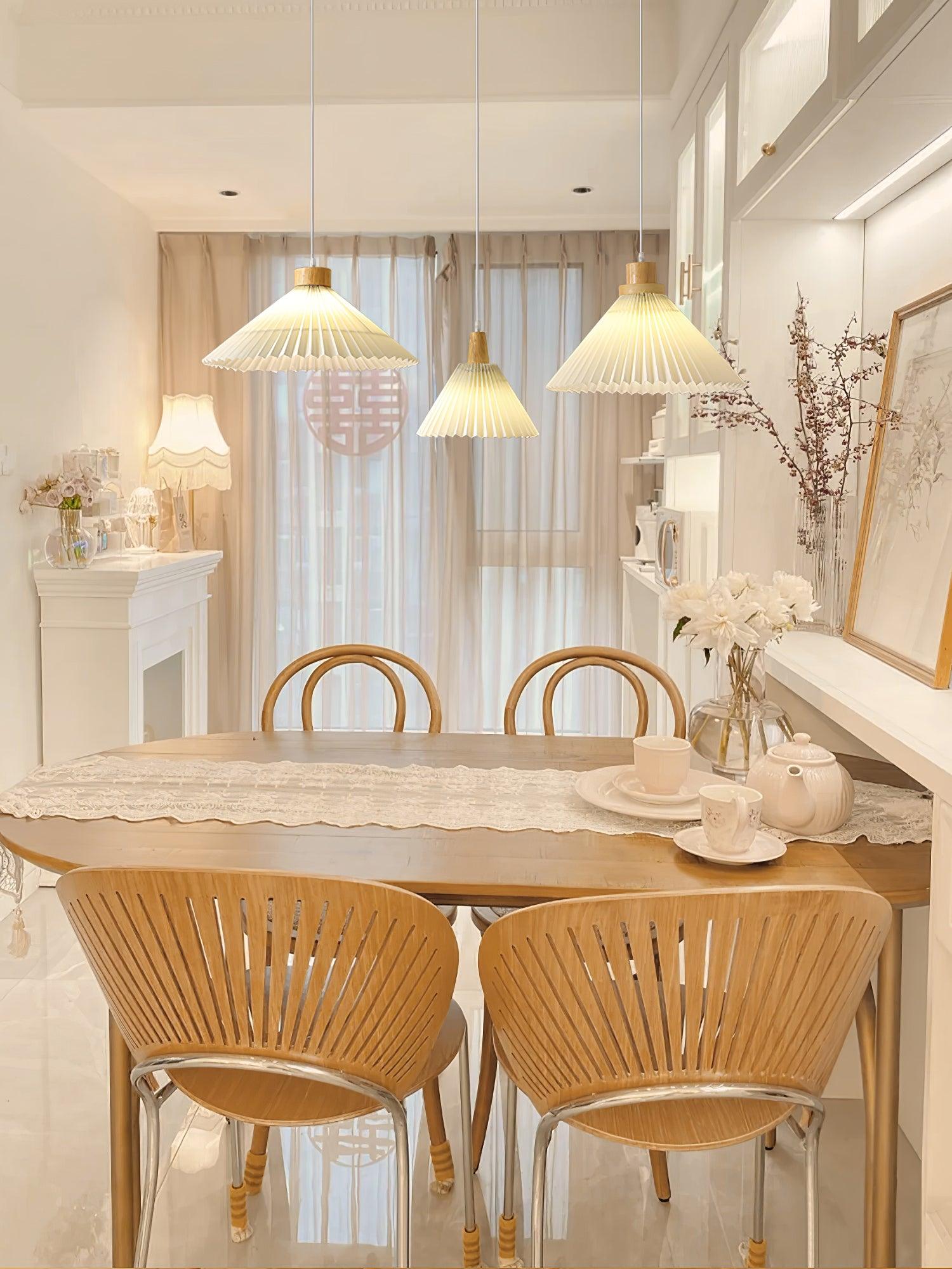 Flora Modern Wood Pendant Light - Letslighting