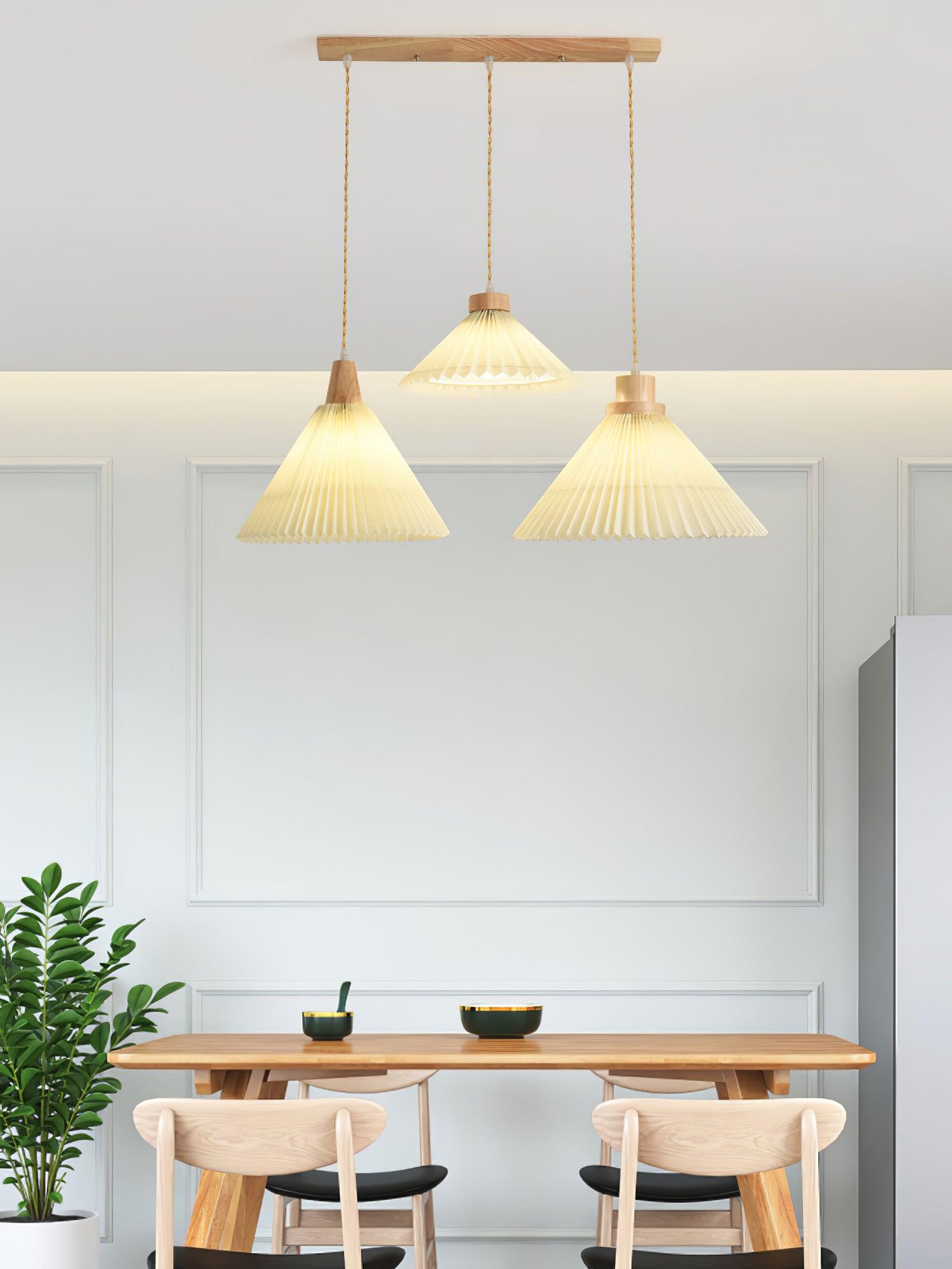 Flora Modern Wood Pendant Light - Letslighting