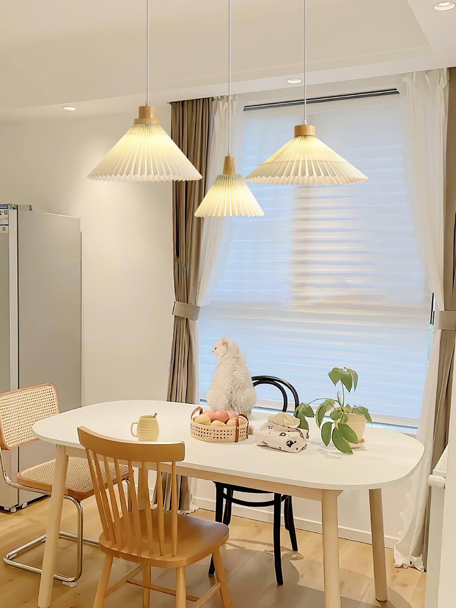 Flora Modern Wood Pendant Light - Letslighting