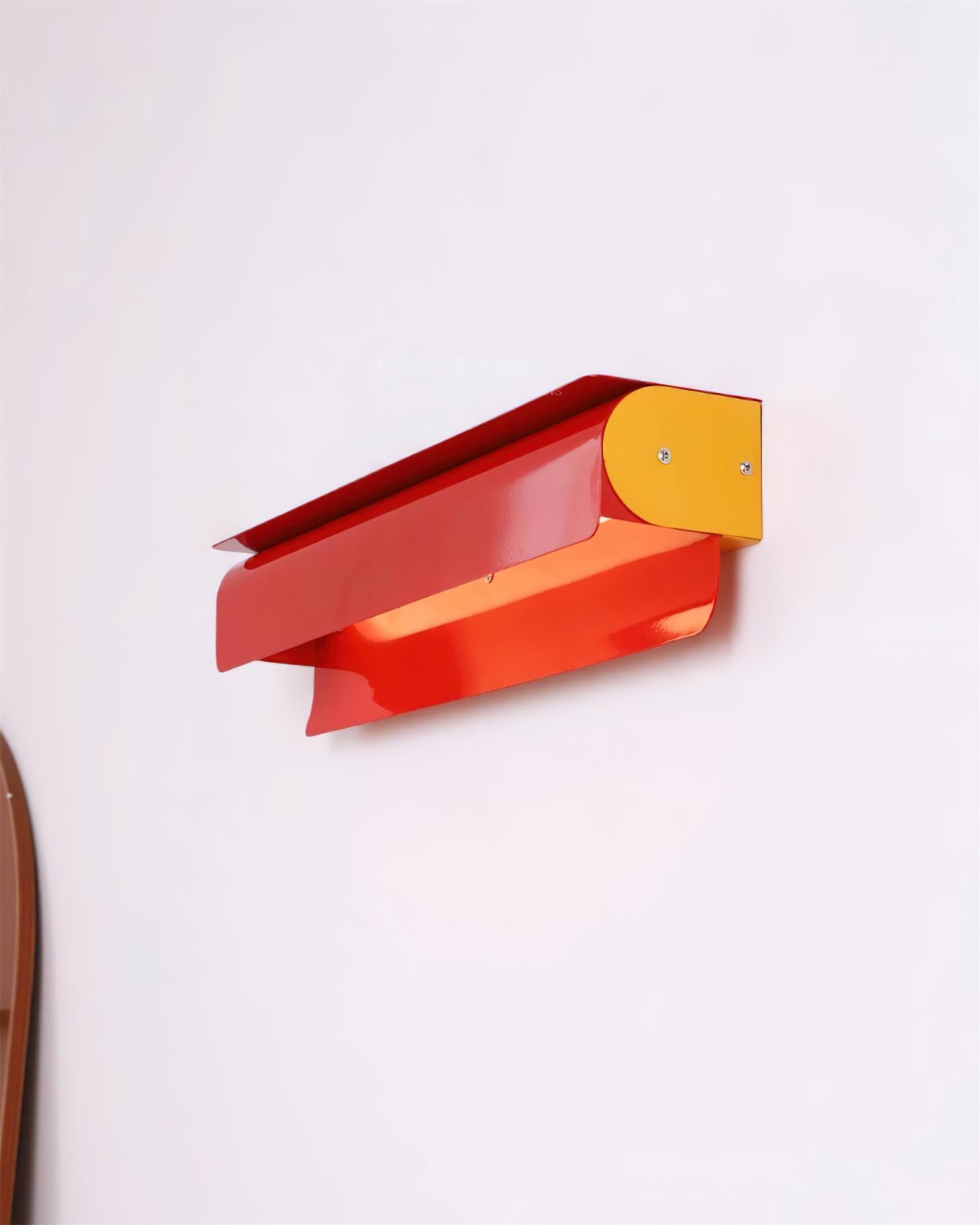 Plixo Sculptural Color-Block Wall Lamp - Letslighting