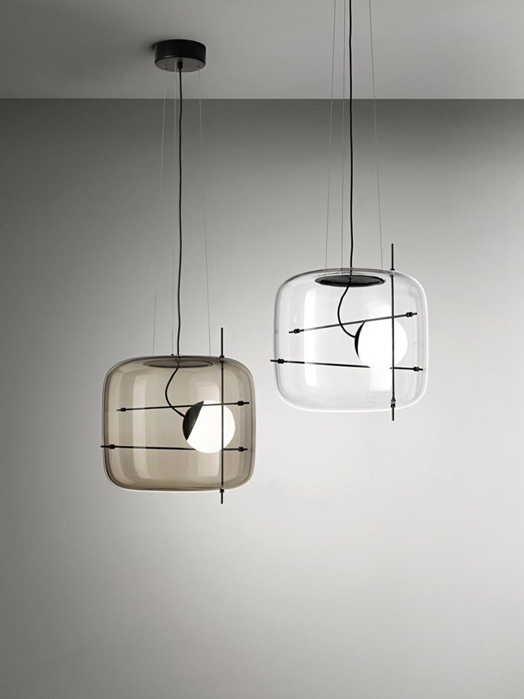Lune Glass Contemporary Pendant Light - Letslighting