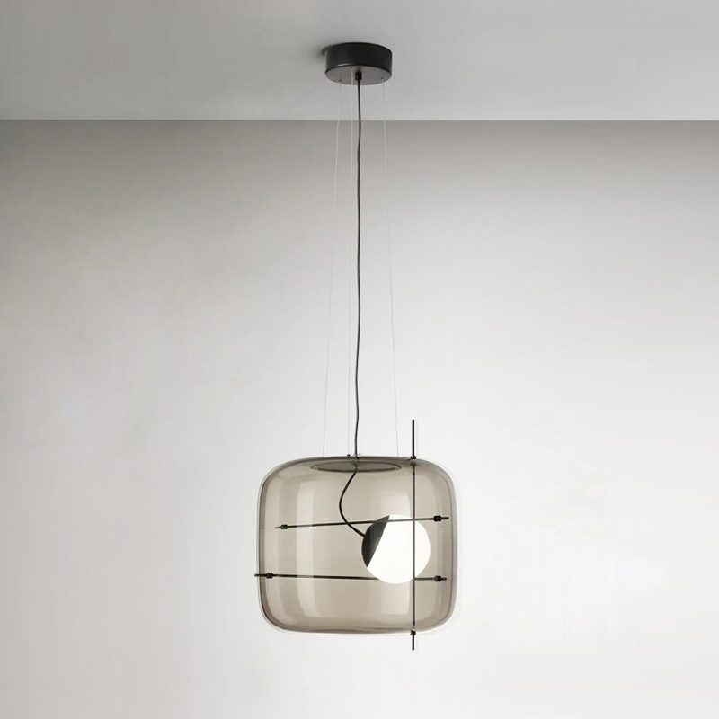 Lune Glass Contemporary Pendant Light - Letslighting