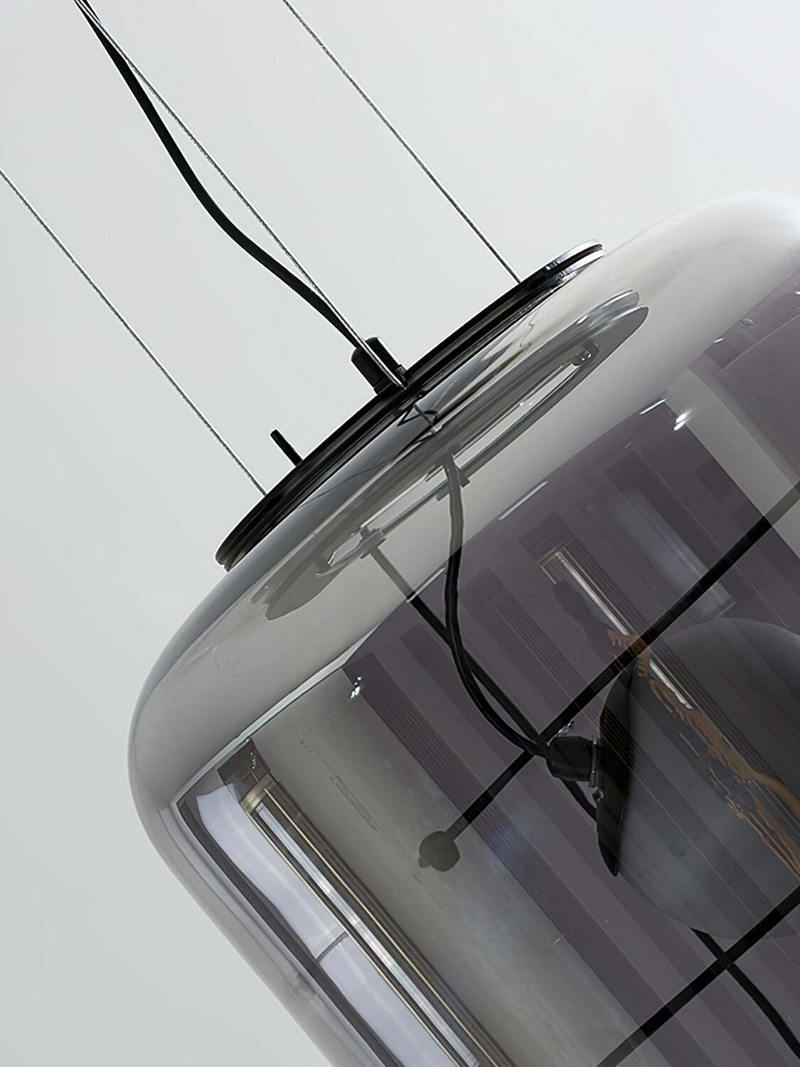 Lune Glass Contemporary Pendant Light - Letslighting