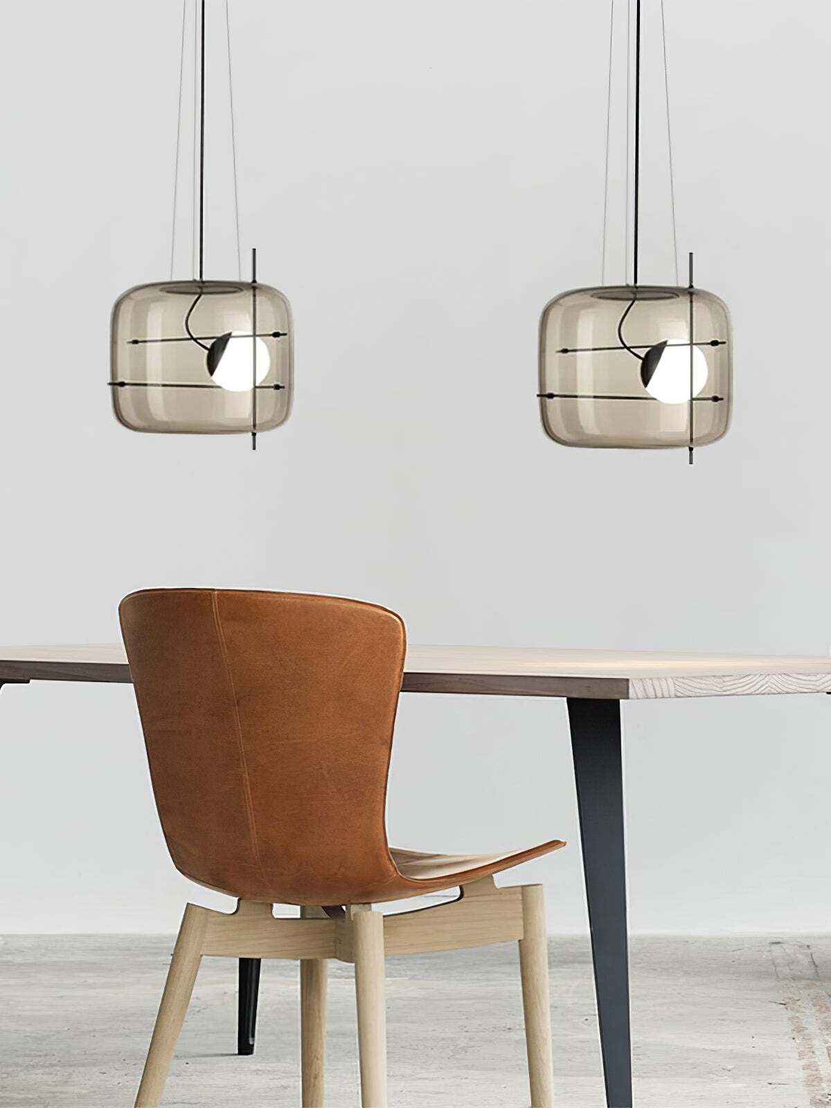 Lune Glass Contemporary Pendant Light - Letslighting