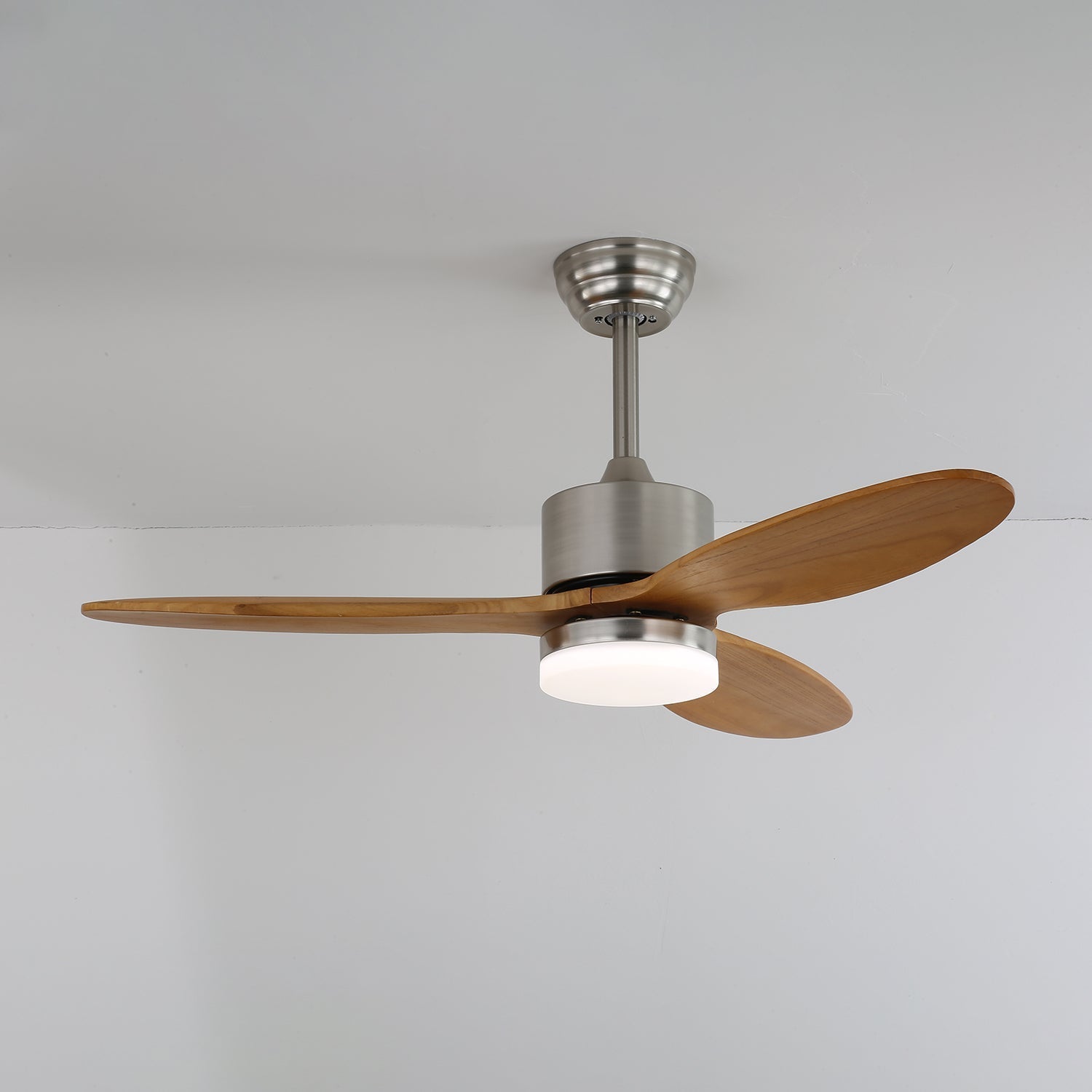 Elara Minimalist Wood Ceiling Fan Light - Letslighting
