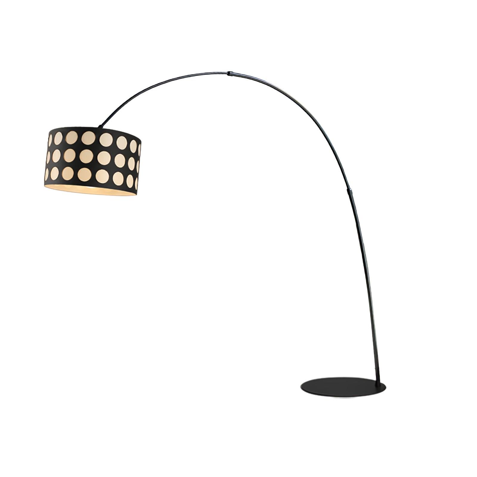 Avmirion Noir Arc Floor Lamp - Letslighting