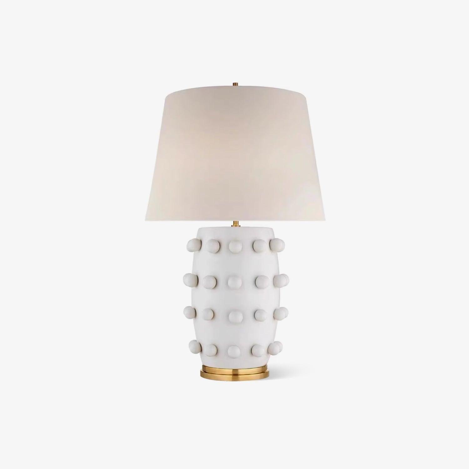 Nexan Ceramic Fabric Table Lamp - Letslighting