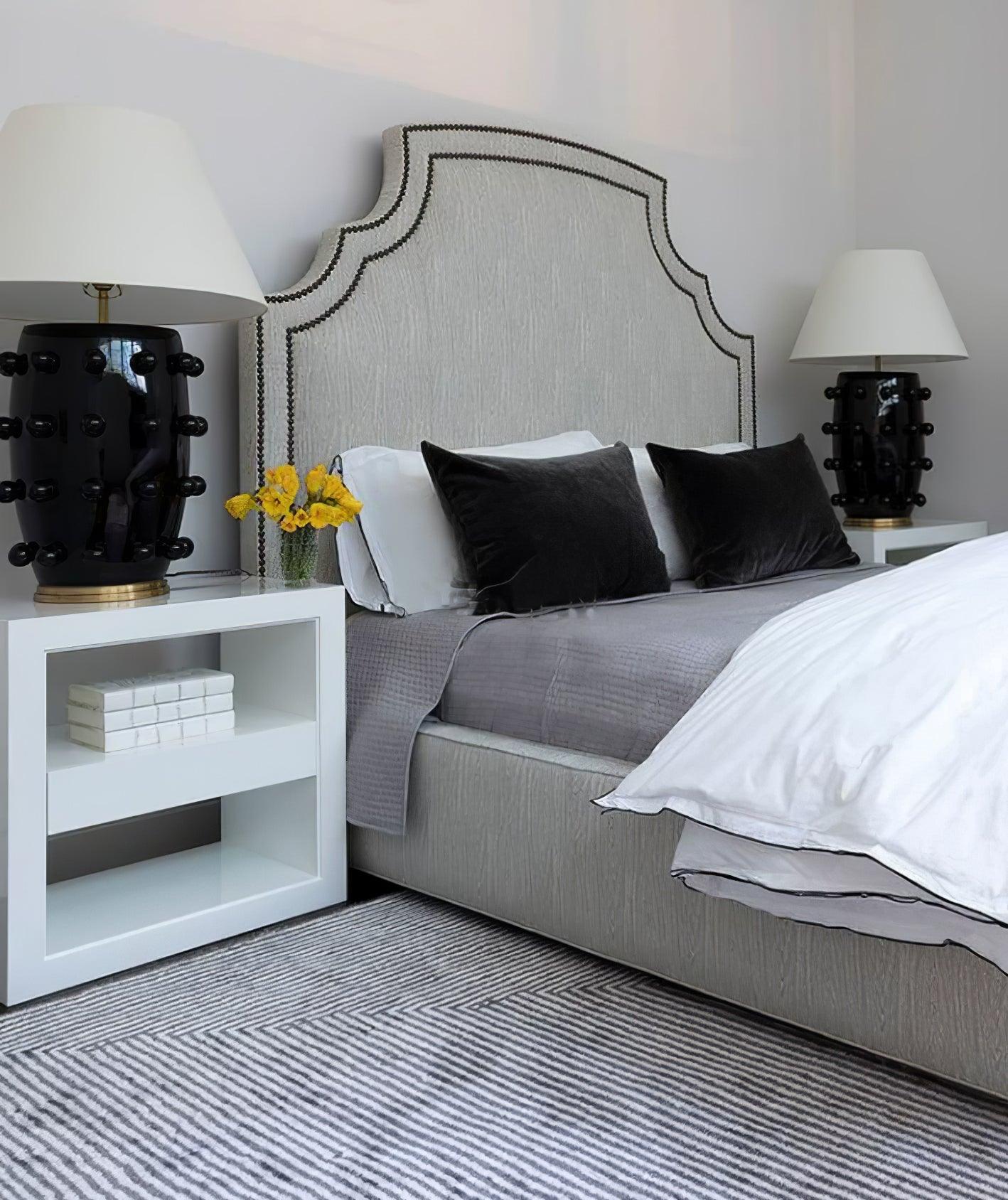 Nexan Ceramic Fabric Table Lamp - Letslighting