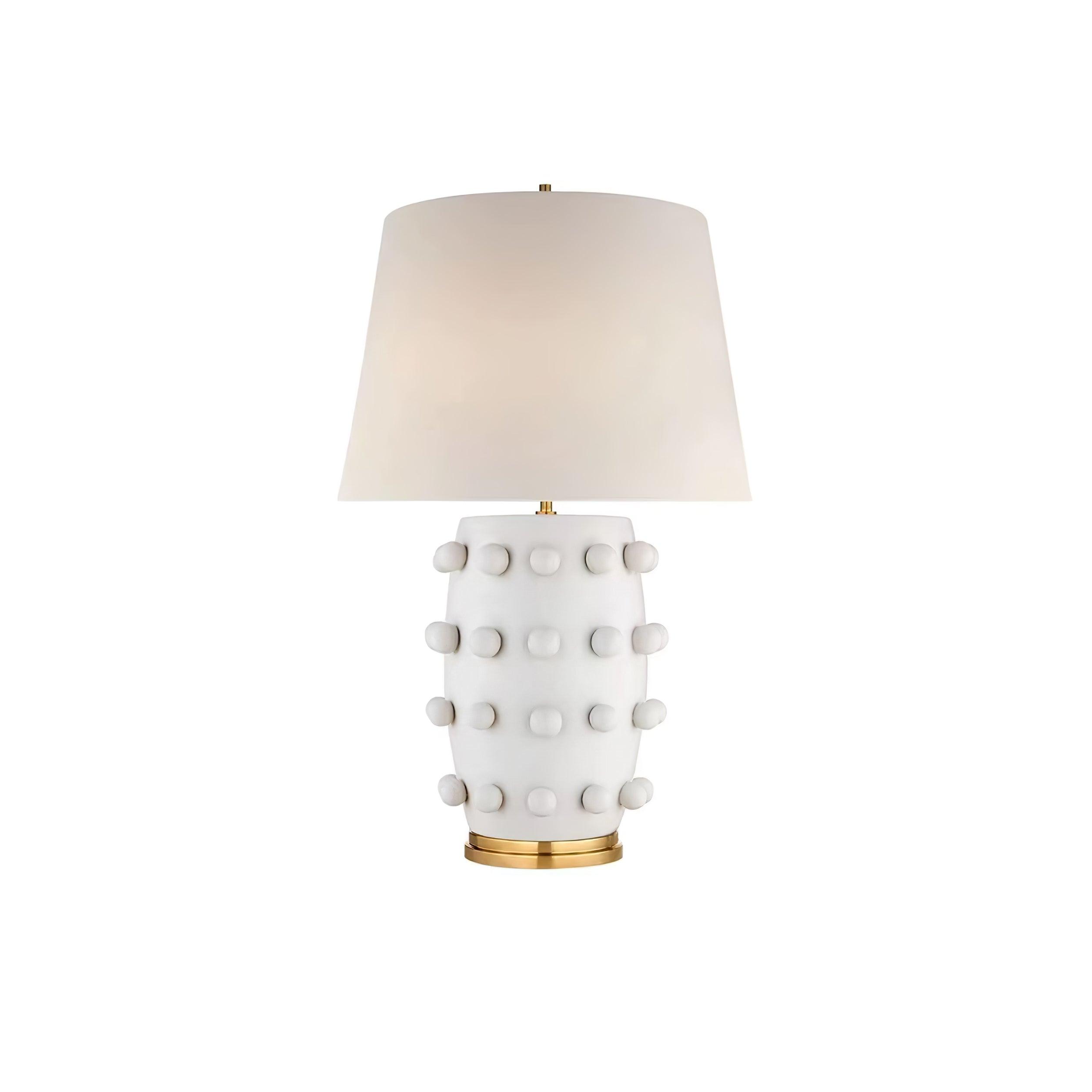 Nexan Ceramic Fabric Table Lamp - Letslighting