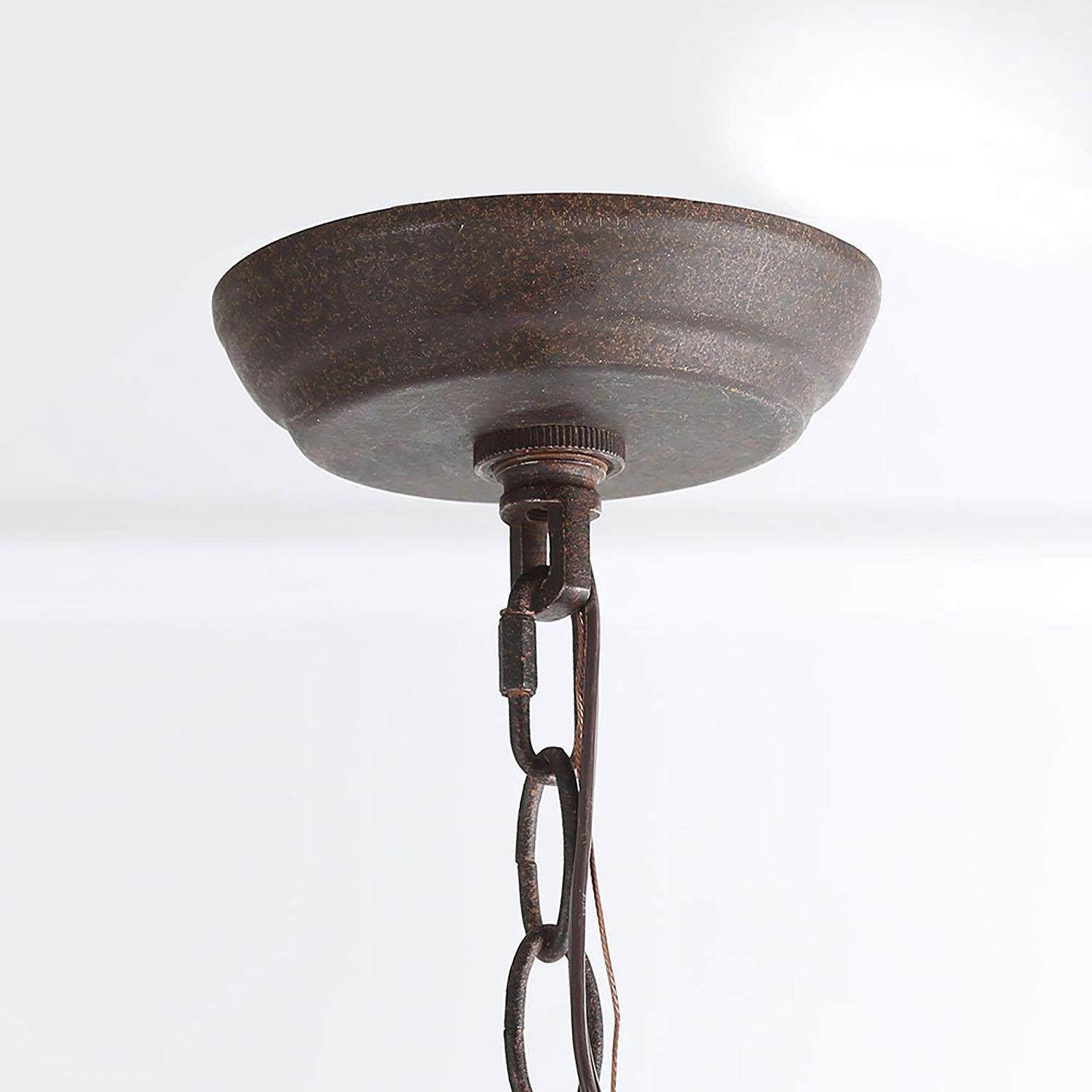 Zonorira Vintage Industrial Wooden Chandelier - Letslighting