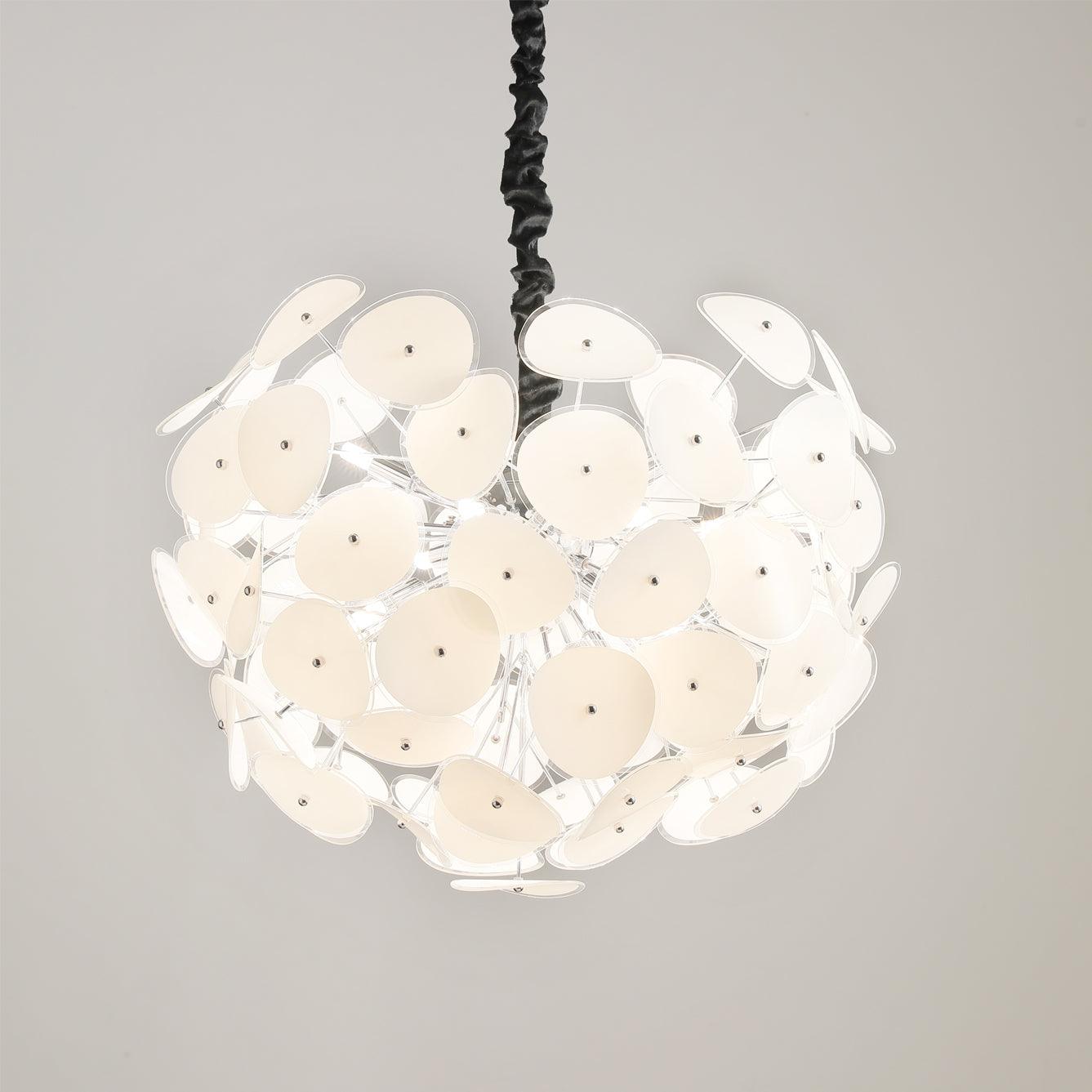 Valentina Artistic Glass Globe Chandelier - Letslighting
