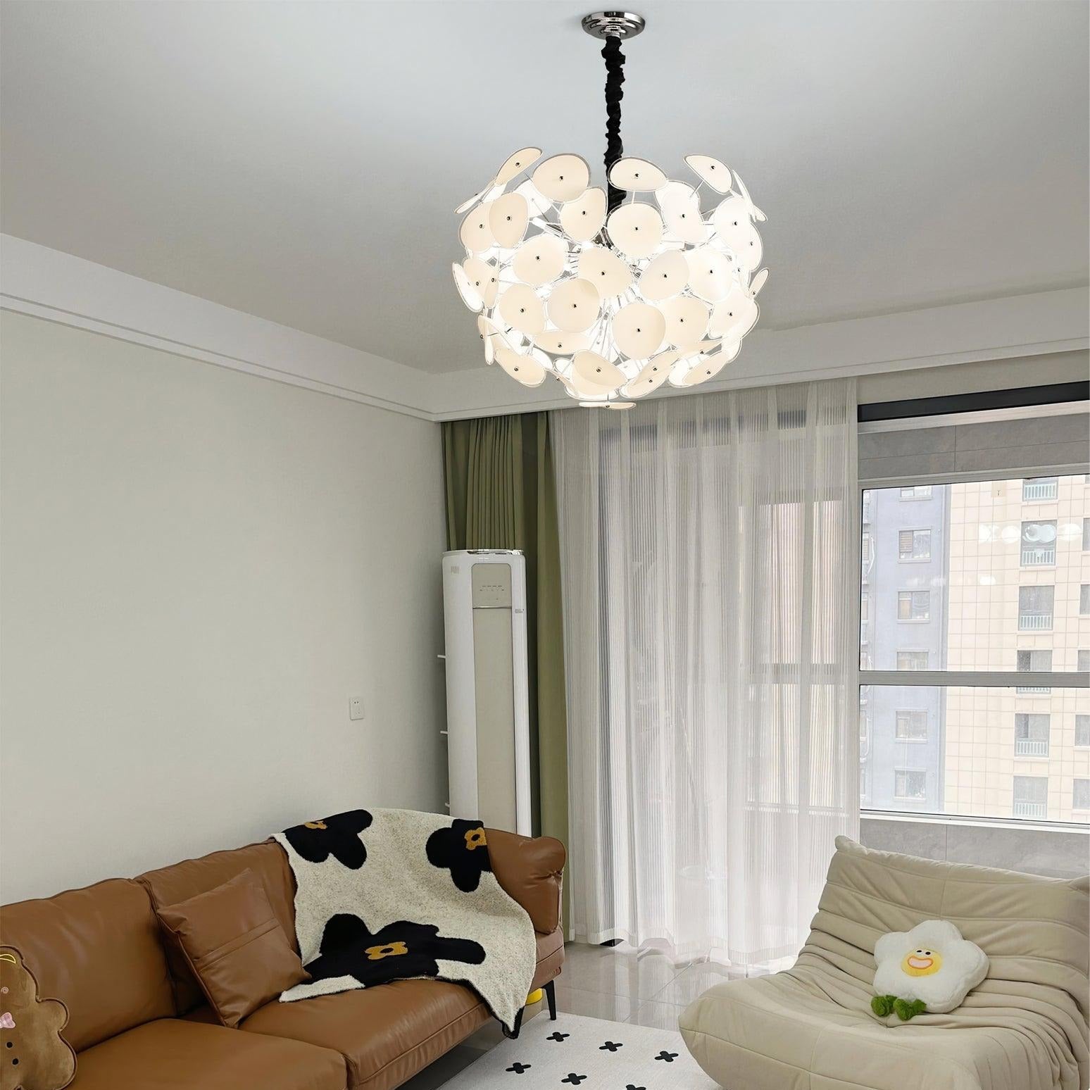 Valentina Artistic Glass Globe Chandelier - Letslighting