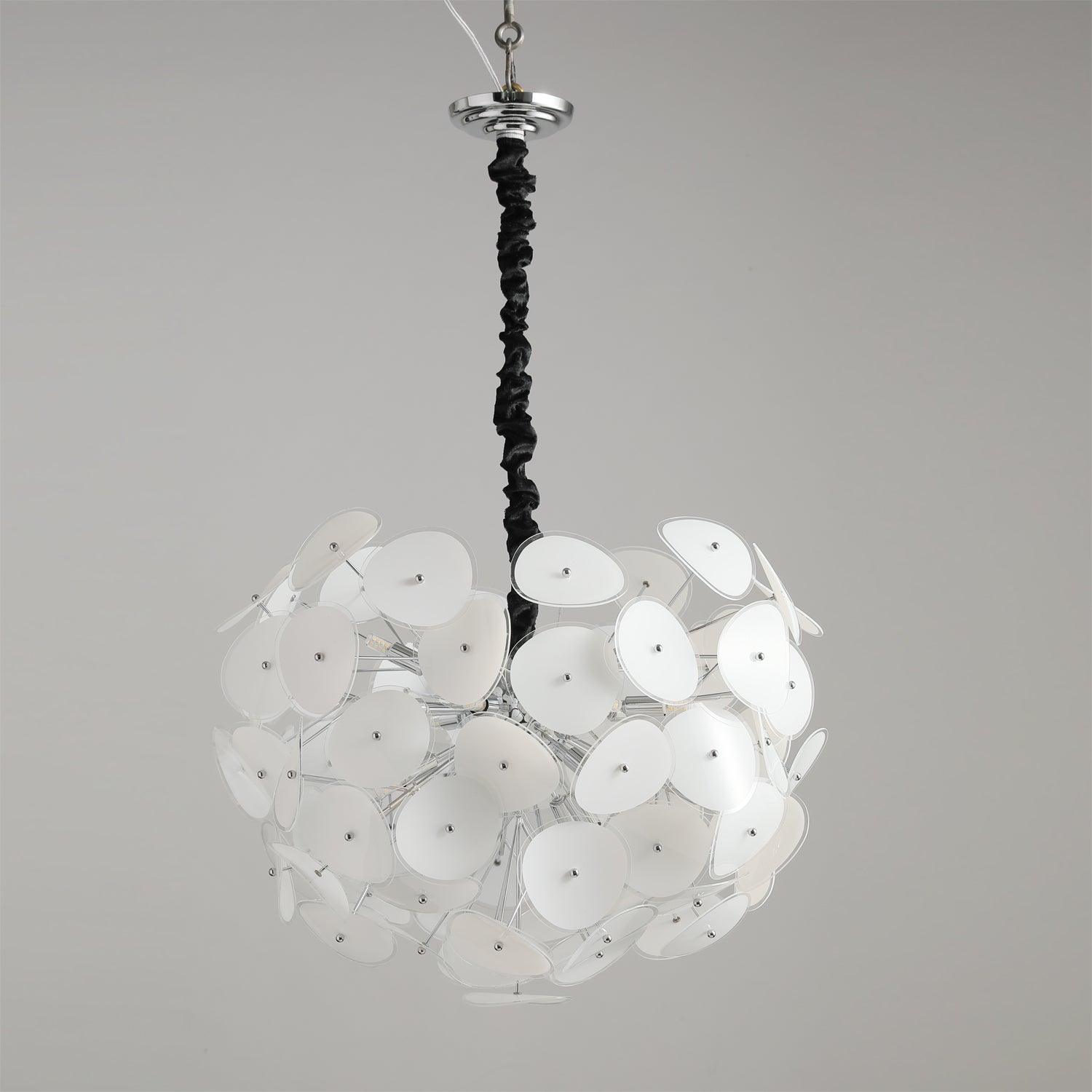 Valentina Artistic Glass Globe Chandelier - Letslighting