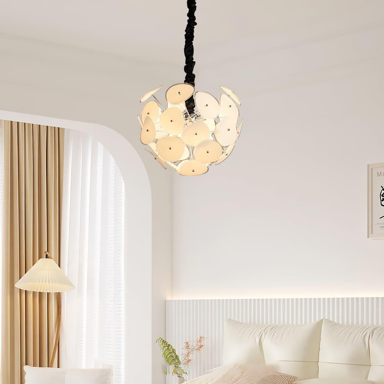Valentina Artistic Glass Globe Chandelier - Letslighting