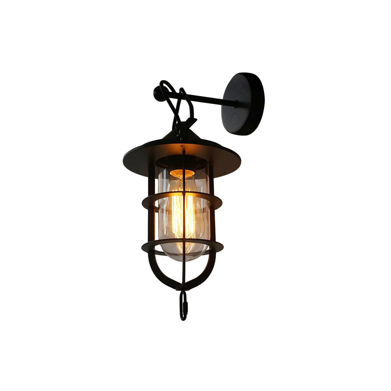 Zatheir Vintage Industrial Classic Wall Lamp - Letslighting
