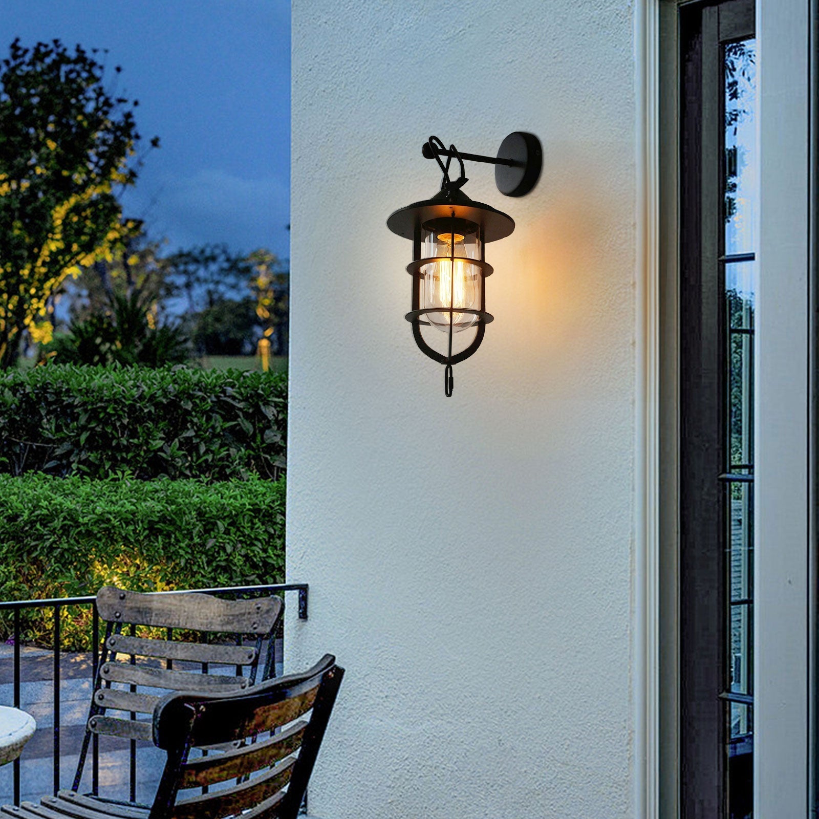 Zatheir Vintage Industrial Classic Wall Lamp - Letslighting