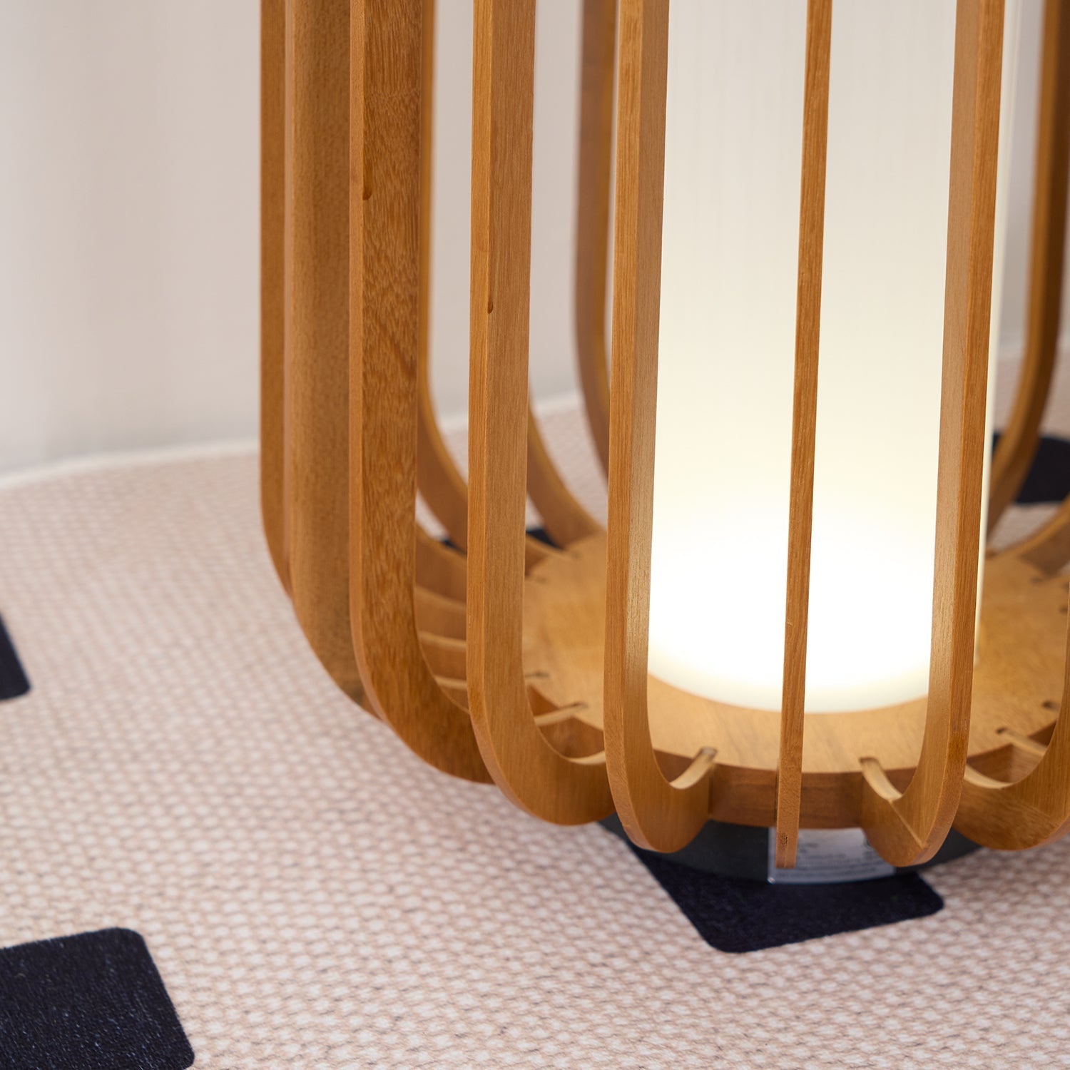 Ulmaran Portable Rechargeable Wood Lantern Outdoor Light - Letslighting