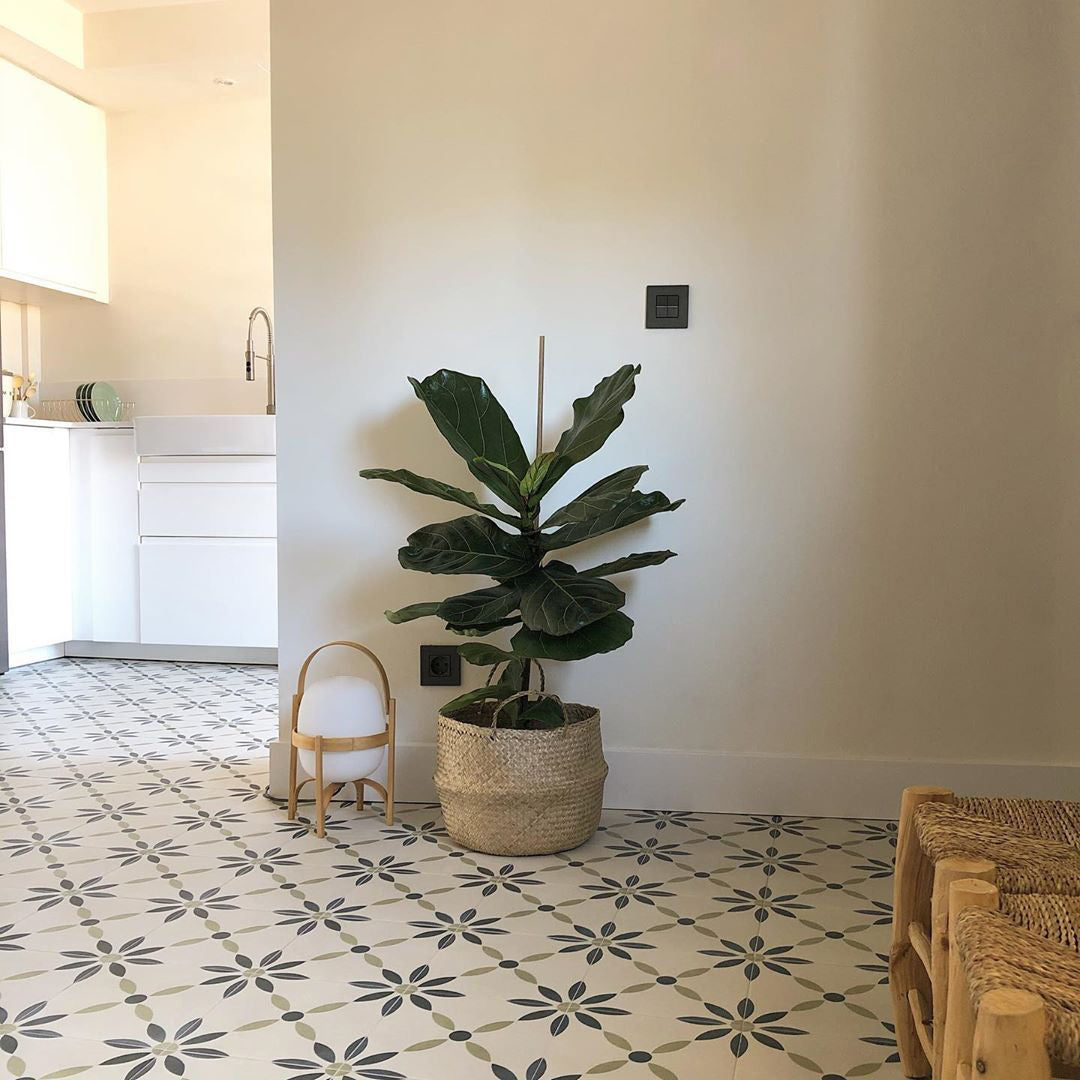 Lethra Wood Glass Table Lamp - Letslighting