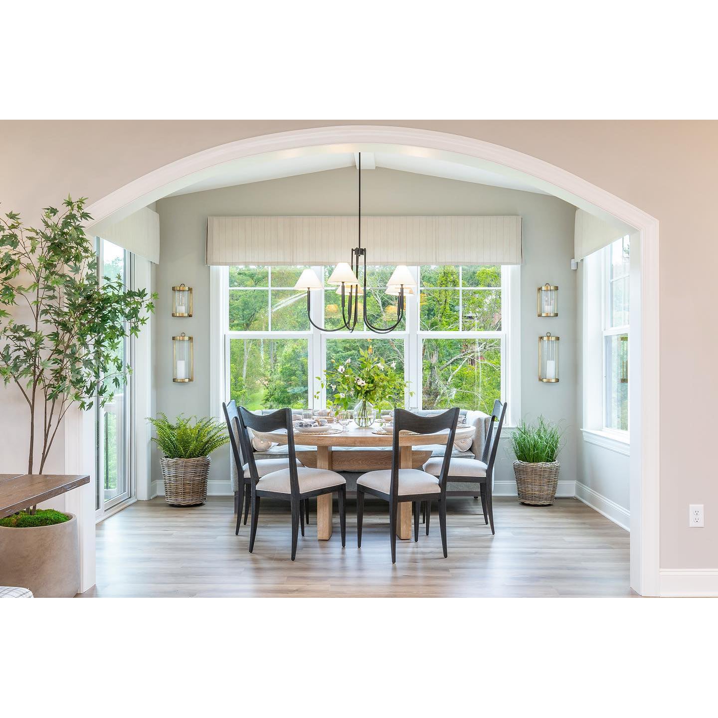 Nycareth Vintage Industrial Fabric Chandelier - Letslighting