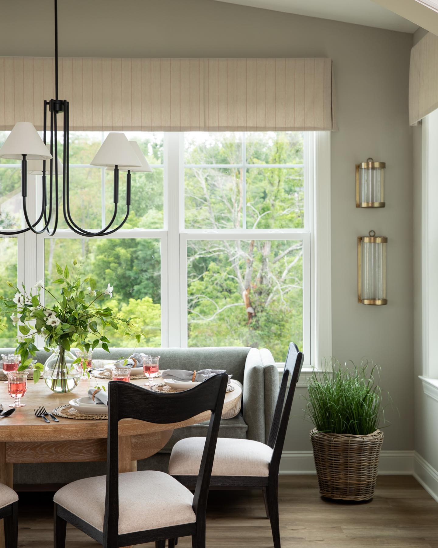 Nycareth Vintage Industrial Fabric Chandelier - Letslighting